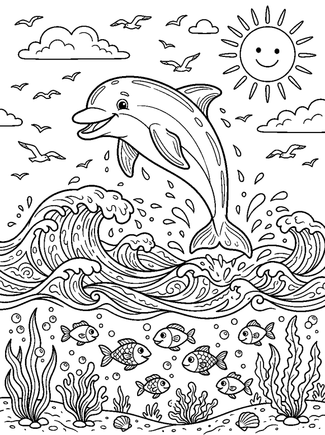Jumping Dolphin