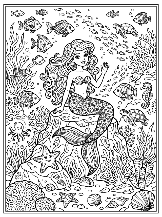 Mermaid at the Reef
