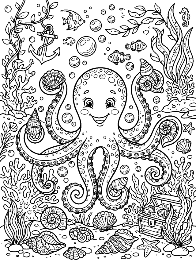 Happy Octopus