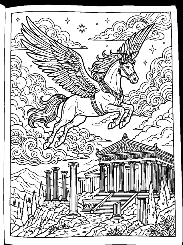 Pegasus the Flying Horse