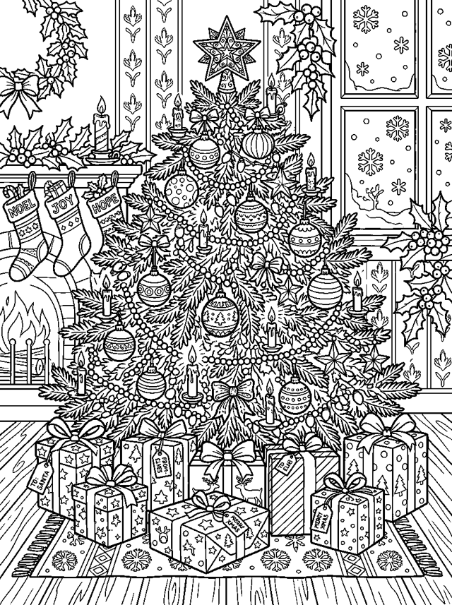 Decorated Christmas Tree