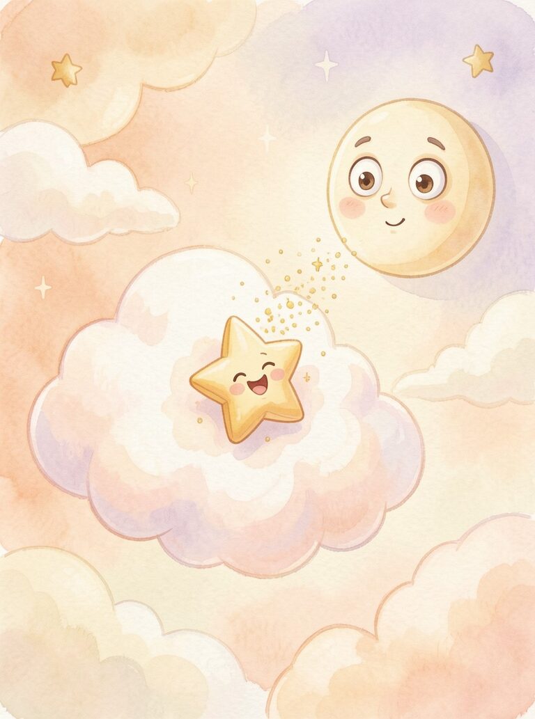 The Giggling Stars and the Sleepy Moon — 3