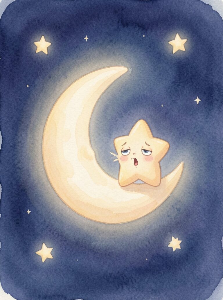 The Giggling Stars and the Sleepy Moon — 7